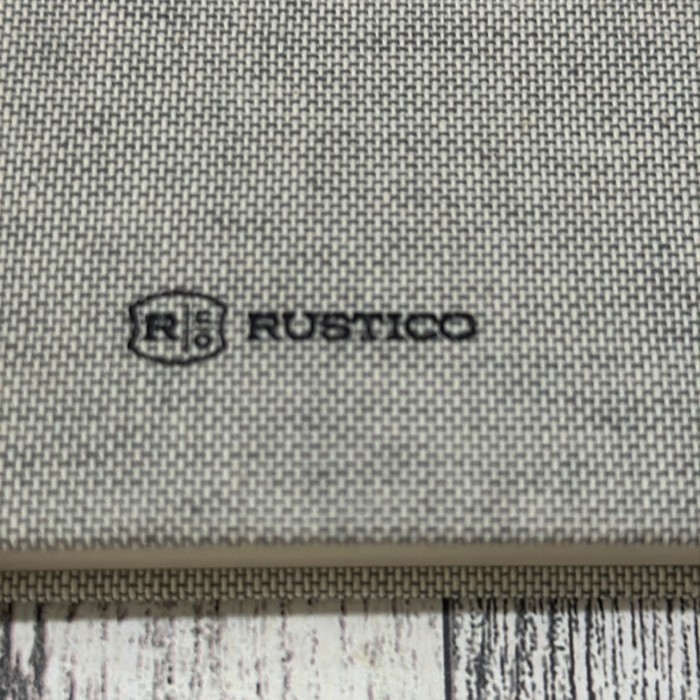 Rustico textile leather journal new - Picture 5 of 7